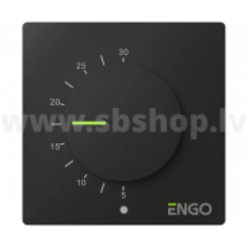 Termostats ENGO ESIMPLE 230V ZigBee smart, melns E