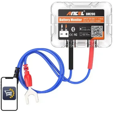 Ancel BM200 Bluetooth akumulatora testeris