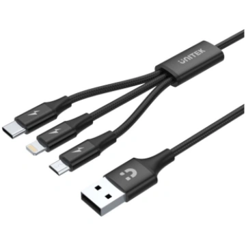 UNITEK C14049BK USB cable 1.2 m 2.0 USB C Micro-US