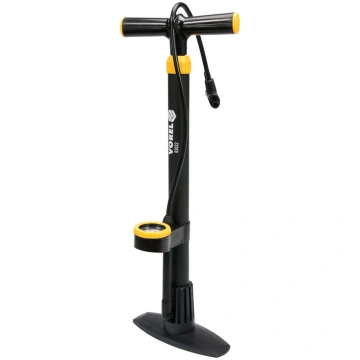 VOREL FLOOR PUMP W. PRESSURE GAUGE 82022 590608300