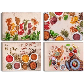 Piy Painting Modern Canvas Painting, krāsainas gar