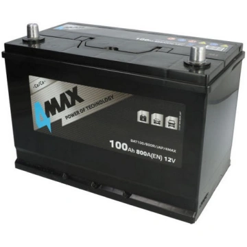 Akumulators 100Ah 800A 12V Asia 4MAX 4 MAX