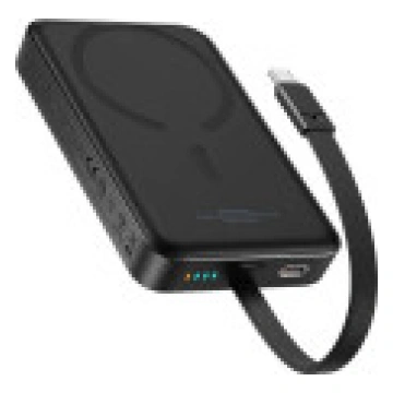 Magnētiskā PowerBank Baseus mini 30W (melns) izdev