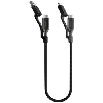 Nomad Universal Kevlar Cable USB-C, 0.3m, carbide 