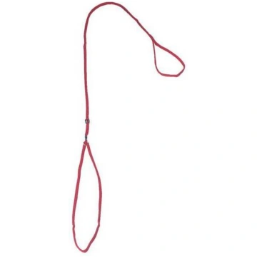 Suņu pavada Record Nylon, sarkana krās