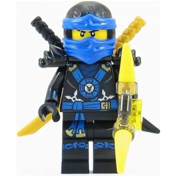 LEGO® Ninjago: Minifigūra: Deepstone Jay Blue Ninj