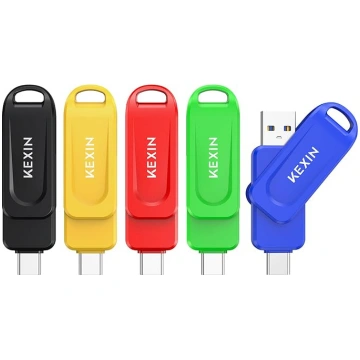 KEXIN USB C zibatmiņas karte 32GB USB 3.0 OTG 5-Pa
