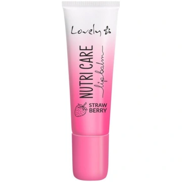 Lūpu balzāms ar zemenēm Lovely Nutri Care, 8 ml