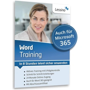 Word apmācība - Online-Kurs: * 1 Nutzer-Lizenz | O