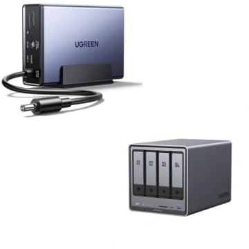 UGREEN NASync DXP4800 Plus 4-slotu galddatoru NAS 