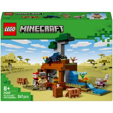Konstruktors LEGO® Minecraft Ekspedīcija Armadillo