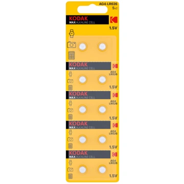 KODAK AG4/LR626 Alkaline Battery BLISTER 30414006