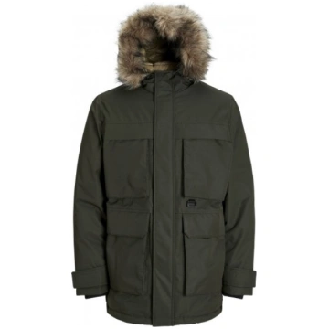 Jack & Jones STAR Parka Green - Jakas & Lietus apģ