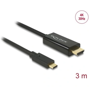 Delock Cable USB Type-C™ male > HDMI male (DP Alt 