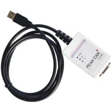 PCAN USB saderīgs ar vācu oriģinālo Peak IPEH-0020