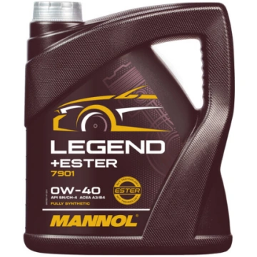 Motoreļļa Mannol 7901 Legend+Ester 0W-40, 4 l