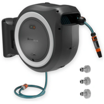 Gardena Battery Wall Hose Box PowerRoll XXL 18V 40