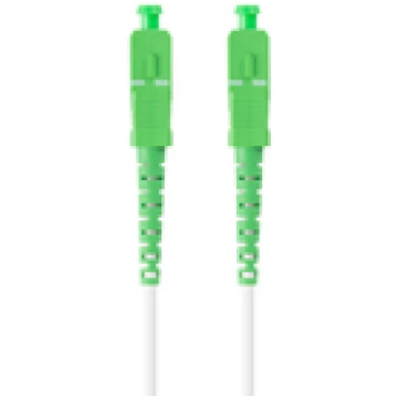 Fiber optic patch cord FO-SASA-SS31-0100-WH Sm Sc/