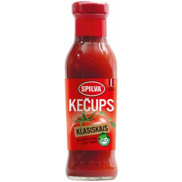 Kečups Klasiskais 330g, Spilva