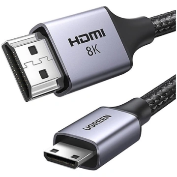Kabel Ugreen HDMI Mini - HDMI 1m czarny (15514) 15