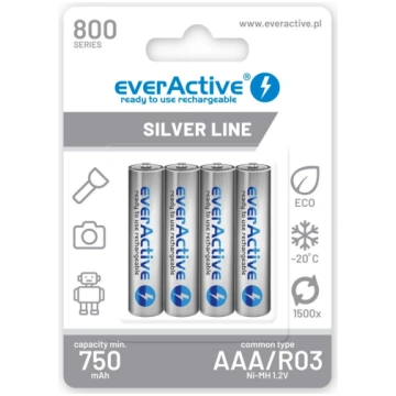everActive EVHRL03-800 AAA NiMH uzlādējamās bateri