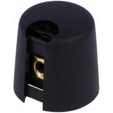 Knob | with pointer | plastic | Øshaft: 4mm | Ø16x