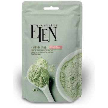 ELEN COSMETICS Zaļais māls ar diždadža un arnikas 