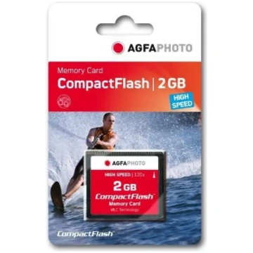Zibatmiņa AgfaPhoto 2GB CompactFlash Melna