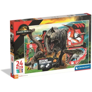 Clementoni CLE puzzle 24 maxi Super Jurassic World
