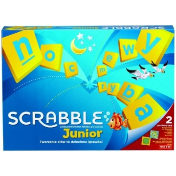 Mattel Gra scrabble junior Y9735