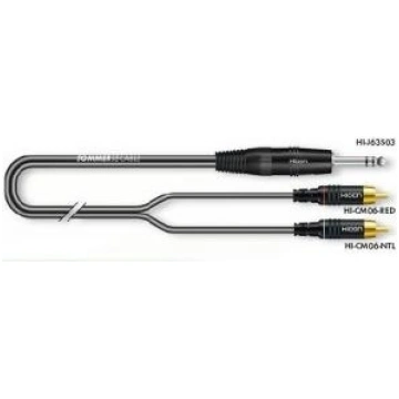 Sommer Cable SC-ONYX Jack 6.3mm/RCA Stereo cable