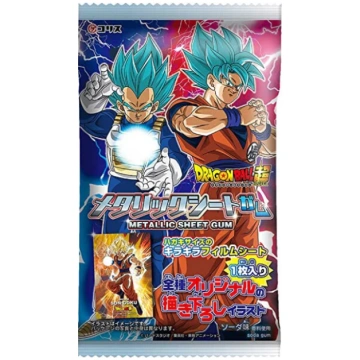 Dragon Ball super Metalic Sheet Chewing Gum