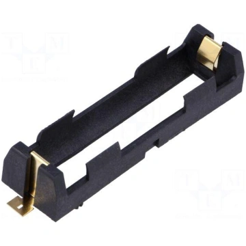 Holder | Mounting: SMT | Size: MR18650 | Batt.no: 