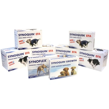 Synoquin EFA for All Breeds is a nutritional suppl