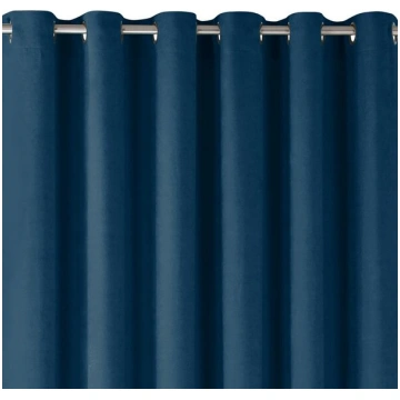 Aizkari no šenila 280×245 indigo krāsā Homede