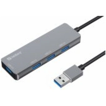 Sandberg 333-67 USB-A Hub 1 x USB 3.0 + 3 x USB 2.