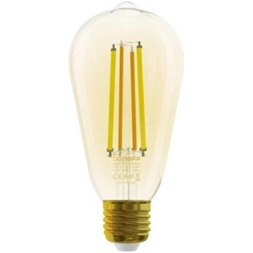 SONOFF B02-F-ST64 Smart LED Filament Bulb, 7W, E27