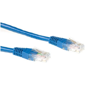 ACT CAT6A UTP 0.5m tīkla kabelis Zils 0,5 m U/UTP 