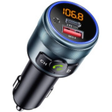 GizmoVine automašīnas FM raidītājs un ātrais lādēt
