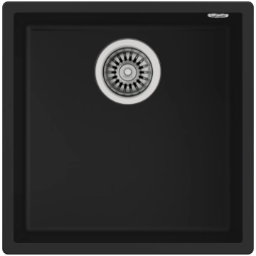 Sink Teka Square 40.40TG Black 115230025