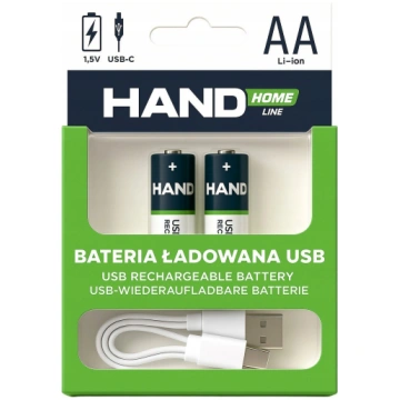 Plastrol ładowanaUSB-C 2600mWh 1733mAh 2xAA | AA/U