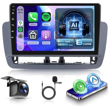 8 Kerne 6G+128G 9" Android Autoradio für Seat Ibiz