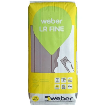 Nobeiguma špaktele Weber Vetonit LR Fine 20kg