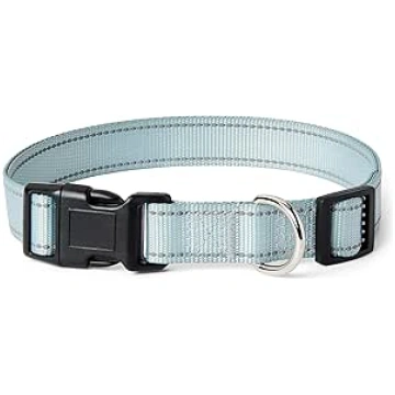 Amazon Basics Reflective and Adjustable Dog Collar