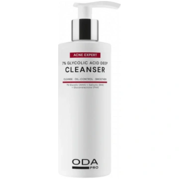 ODA Pro 7% Glycolic Acid Deep Cleanser Dziļi attīr