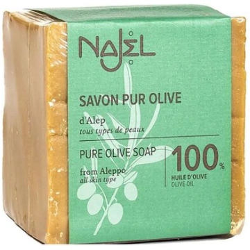 100% tīras olīveļļas ziepes, Najel, 190 g