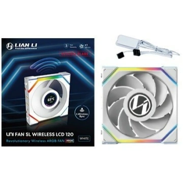 Lian Li UNI FAN SL Wireless LCD 120 Reverse Blade 