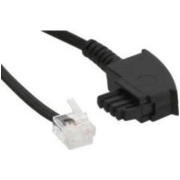 InLine ® ADSL splitter cable, TAE-F to 6P2C DEC pl