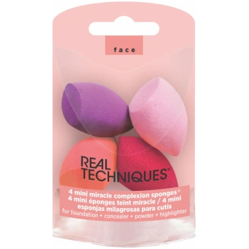 Real Techniques - 4 Mini Miracle Sponges Gift Box 