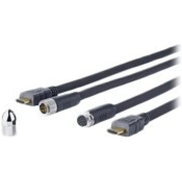 VivoLink Pro Cross Wall - HDMI cable with Ethernet